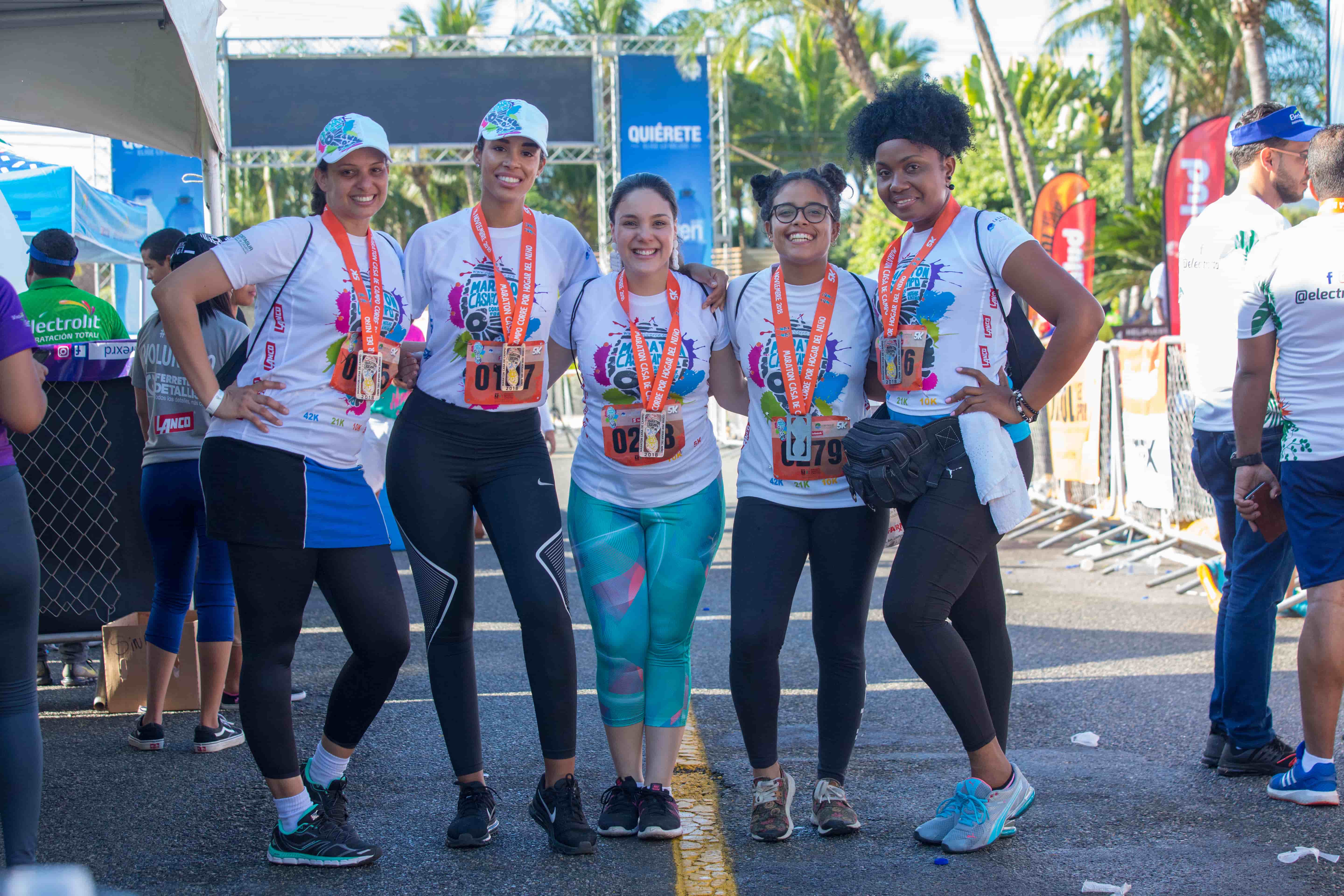 Participantes del Maratón Casa de Campo