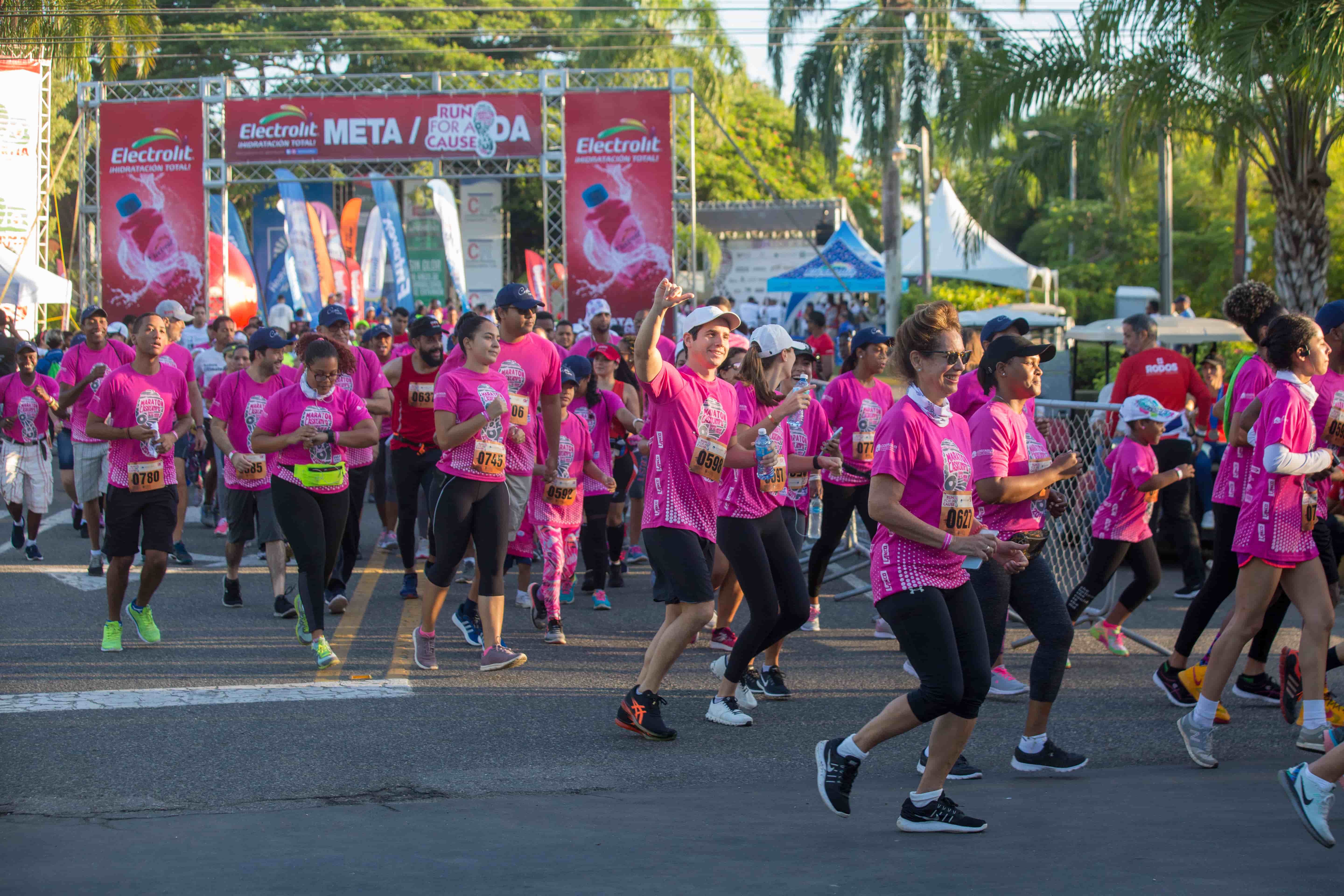Corredores en el Maratón CDC